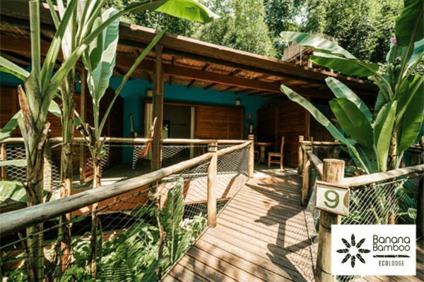 אובטובה Banana Bamboo Ecolodge מראה חיצוני תמונה