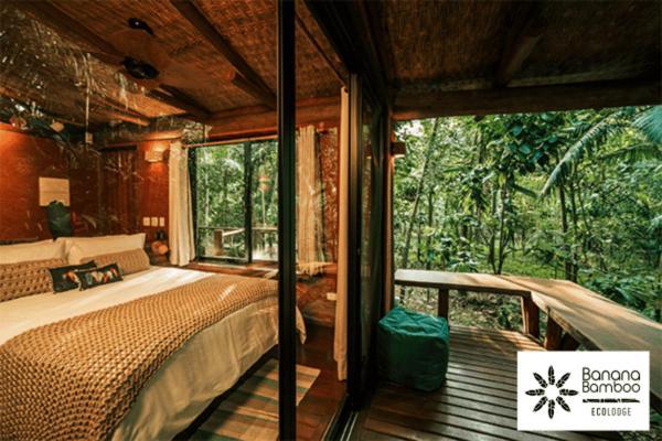 אובטובה Banana Bamboo Ecolodge מראה חיצוני תמונה